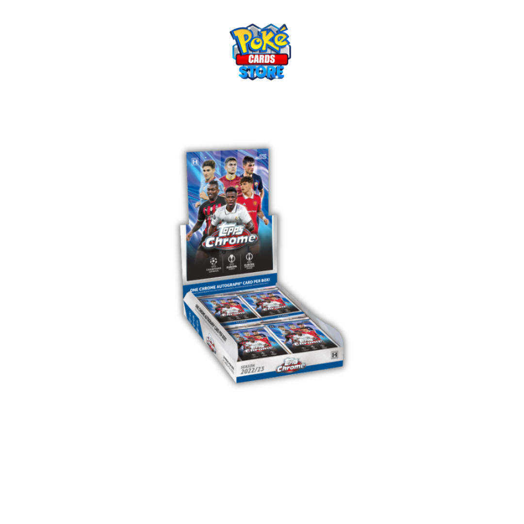 2022-2023 Topps UEFA Club Competitions Chrome - Hobby Box - Topps IT