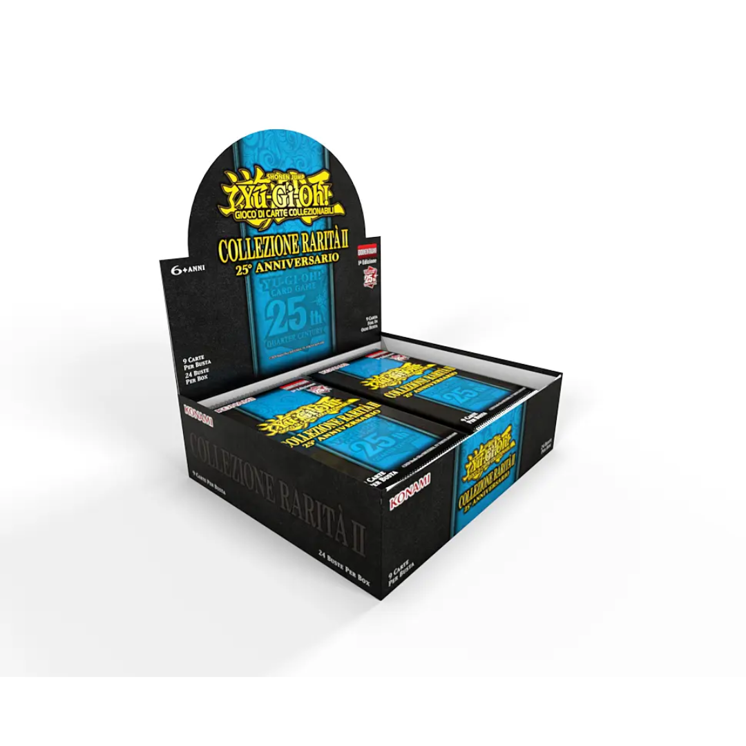 Collezione Rarità II 25º Anniversario Box 24 Buste 1a Edizione Yu-Gi-Oh! (IT)