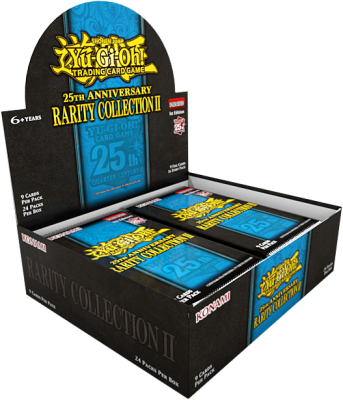 Rarity Collection II 25th Anniversary Box 24 Buste 1st Edition Yu-Gi-Oh! (EN)