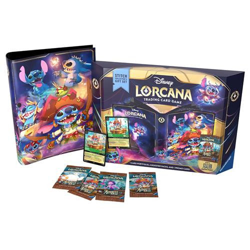 Disney Lorcana Stitch Collector's Gift Set Azurite Sea