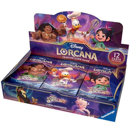 Disney Lorcana Cieli Scintillanti Box 24 Buste IT