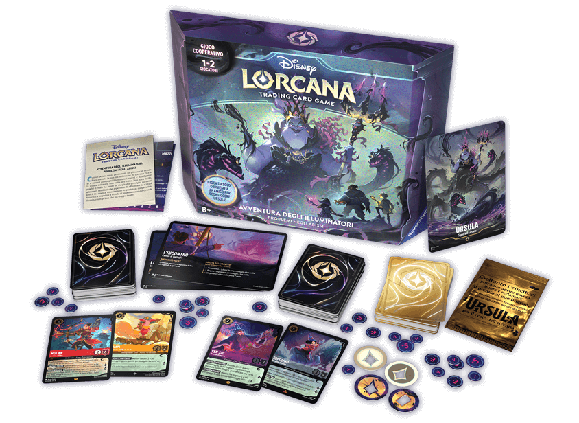 Disney Lorcana Illumineer's Quest: Deep Trouble content