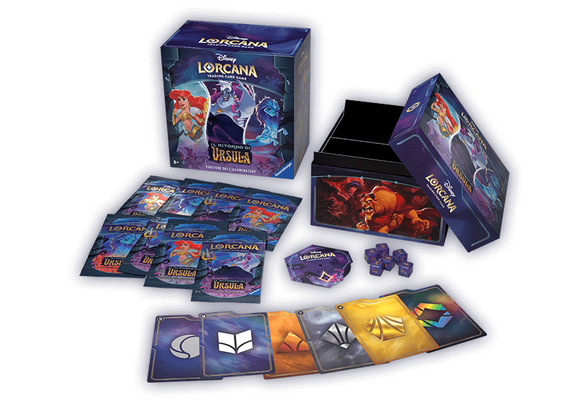 Disney Lorcana Illuminer's Trove Ursula's Return content