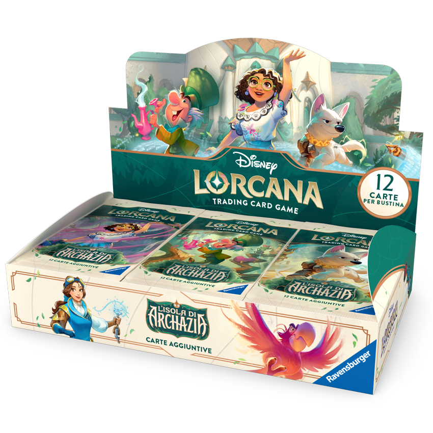Disney Lorcana L'Isola di Archazia Booster Box ITA