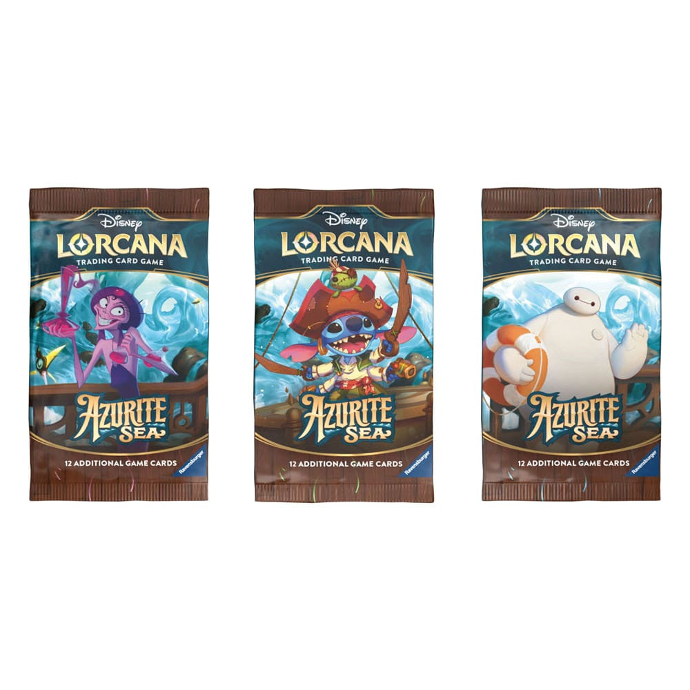 Disney Lorcana TCG Azurite Sea Booster Set