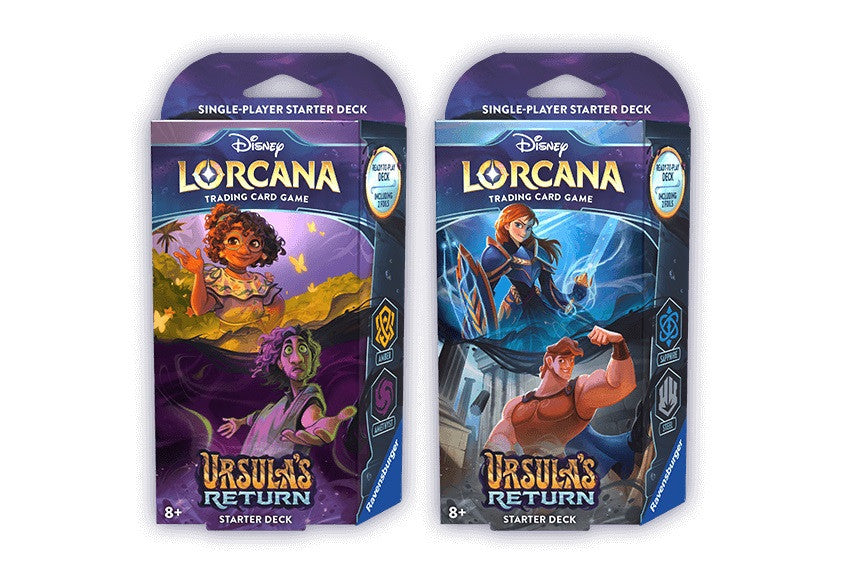Disney Lorcana Ursula's Return Starter Decks Bundle (2 Deck) EN