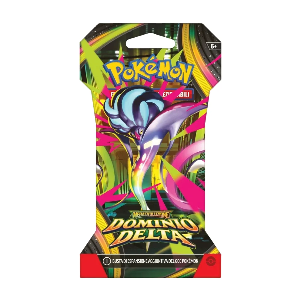 Pokemon Dominio Delta Paper Sleeve Bustina Singola ITA