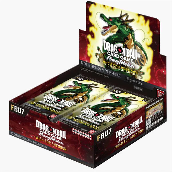 Dragon Ball Super Fusion World FB07 Wish For Shenron Booster Box ENG