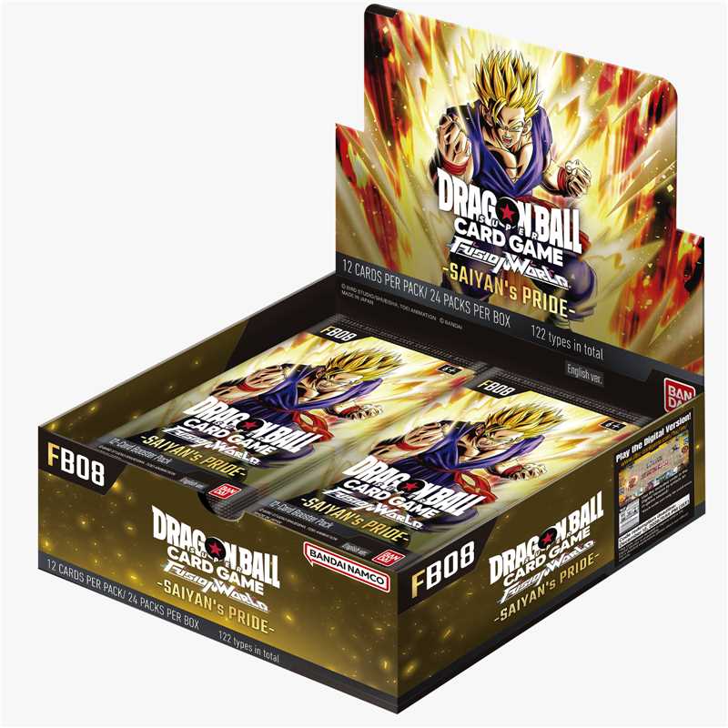 Dragon Ball Super Fusion World FB08 Gathering of Saiyans Booster Box ENG