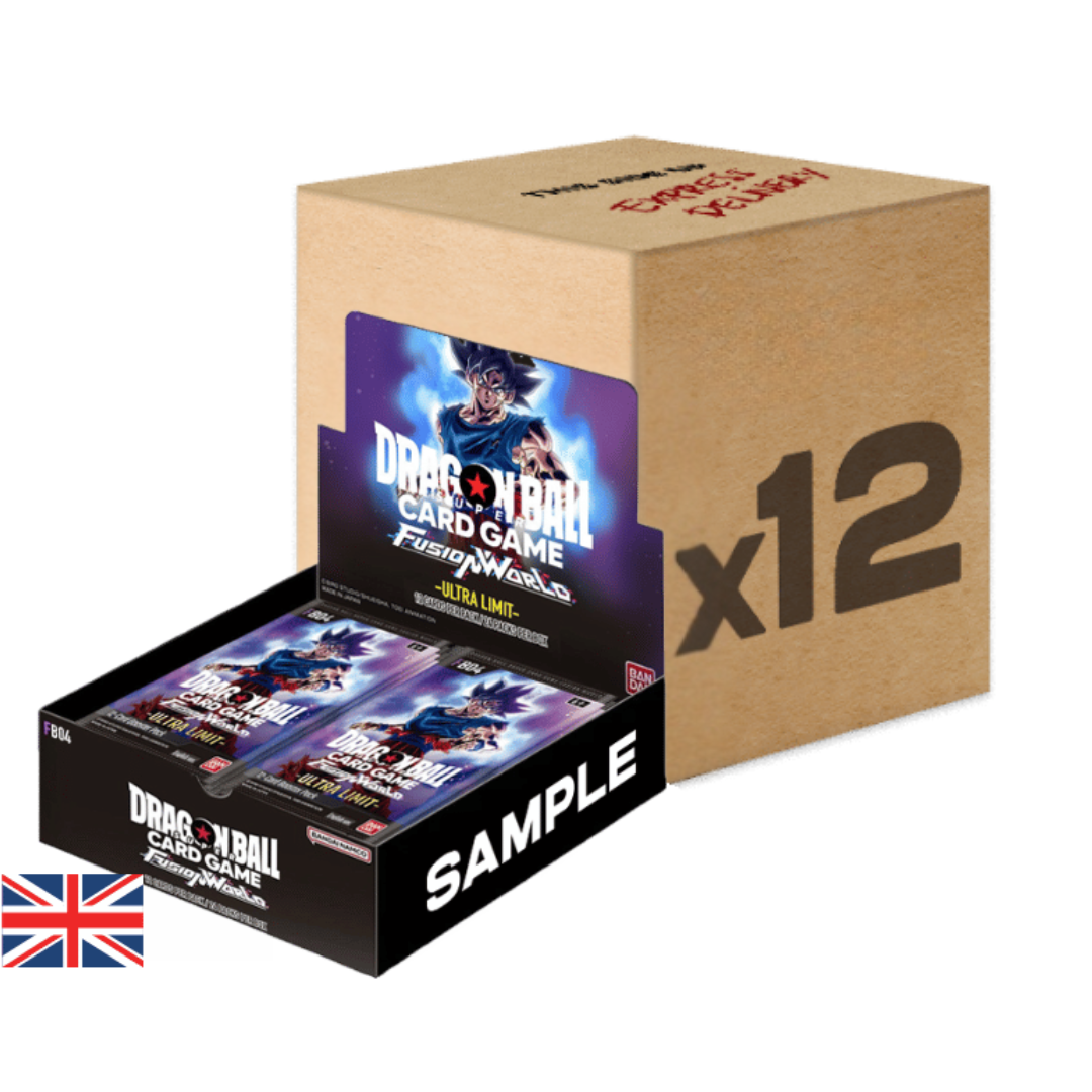 Dragon Ball Super Card Game Fusion World Sealed Case FB04 Ultra Limit ENG
