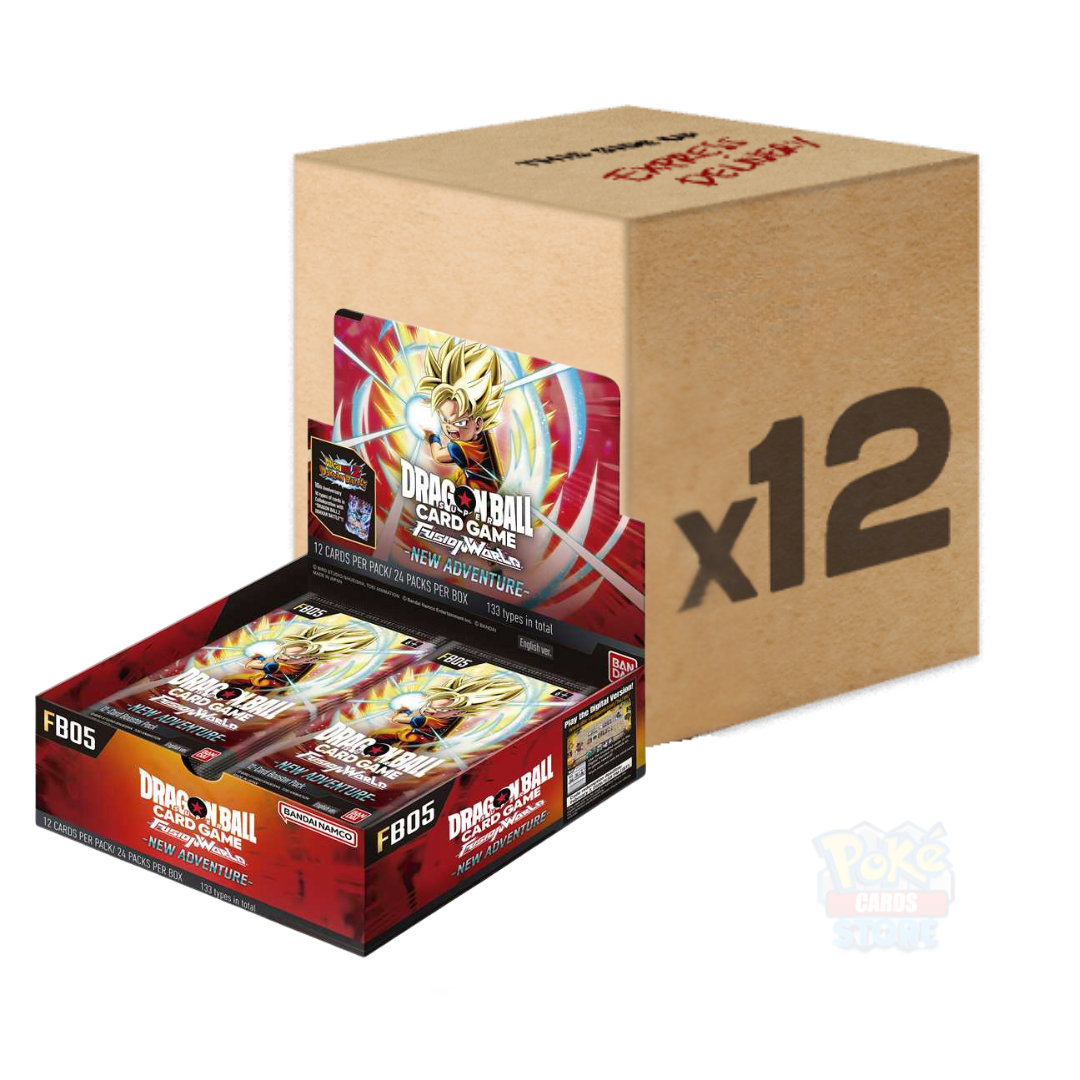 Dragon Ball Super Fusion World FB05 New Adventure Case Sealed