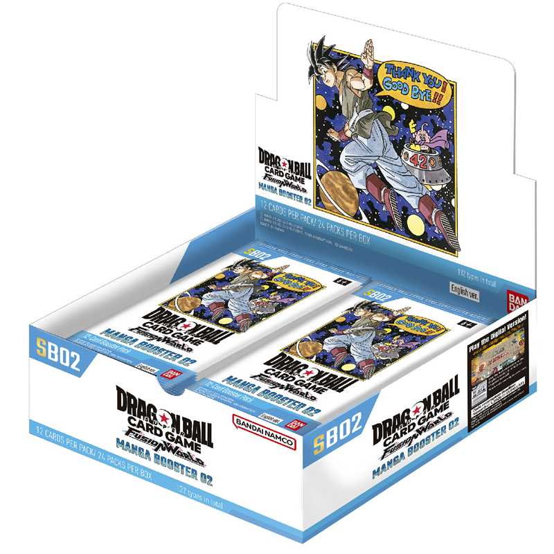 Dragon Ball Super Fusion World SB02 Manga Booster Box ENG