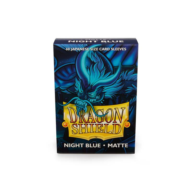 Dragon Shield Small Japanese Sleeves Matte Night Blue - 60 Bustine