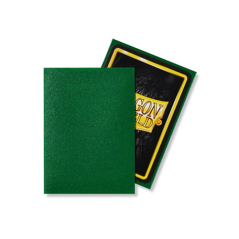 Dragon Shield Standard Sleeves Matte Emerald - 100 Bustine