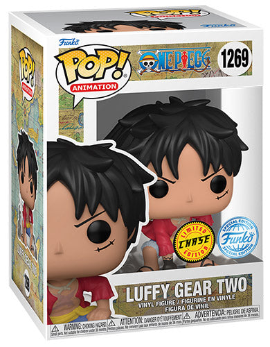 FUNKO POP One Piece Monkey D. Luffy Gear 2 Chase Edition 1269
