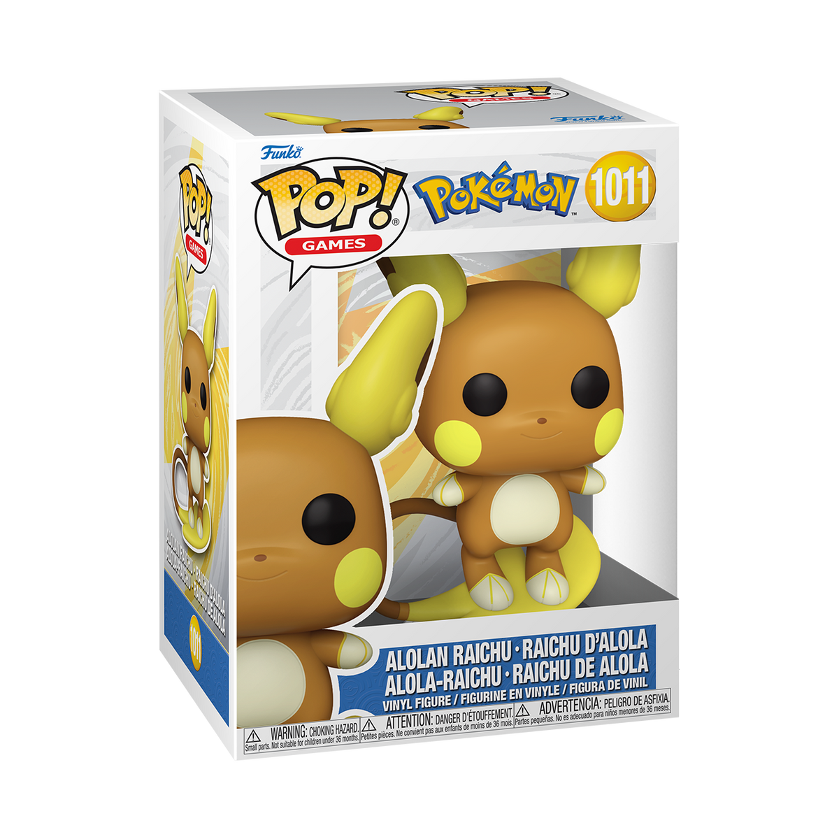 Funko Pop Pokemon Raichu di Alola 1011