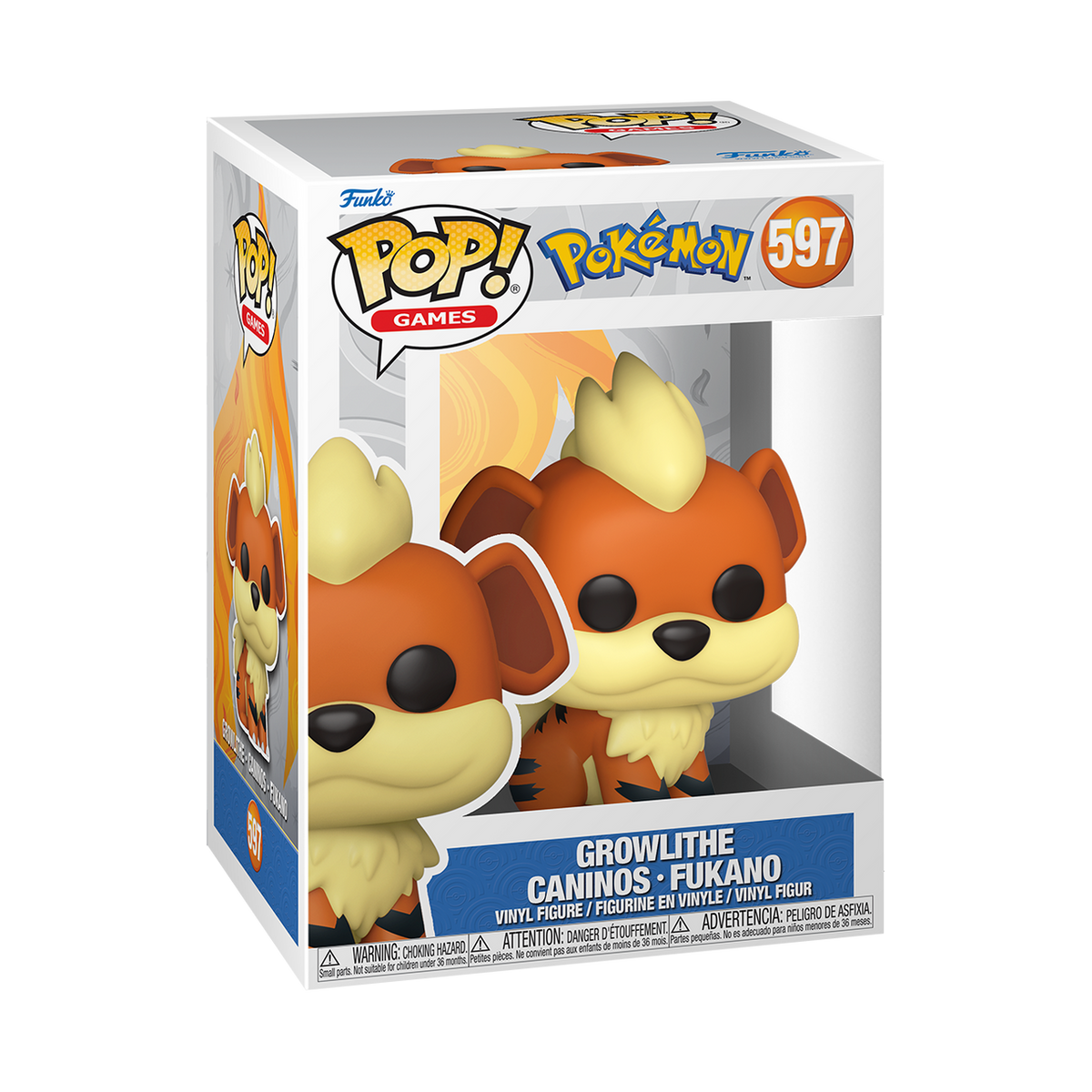 Funko Pop Pokemon Growlithe 597