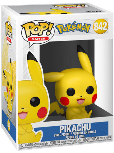 Funko Pop Pokemon Pikachu Sitting 842