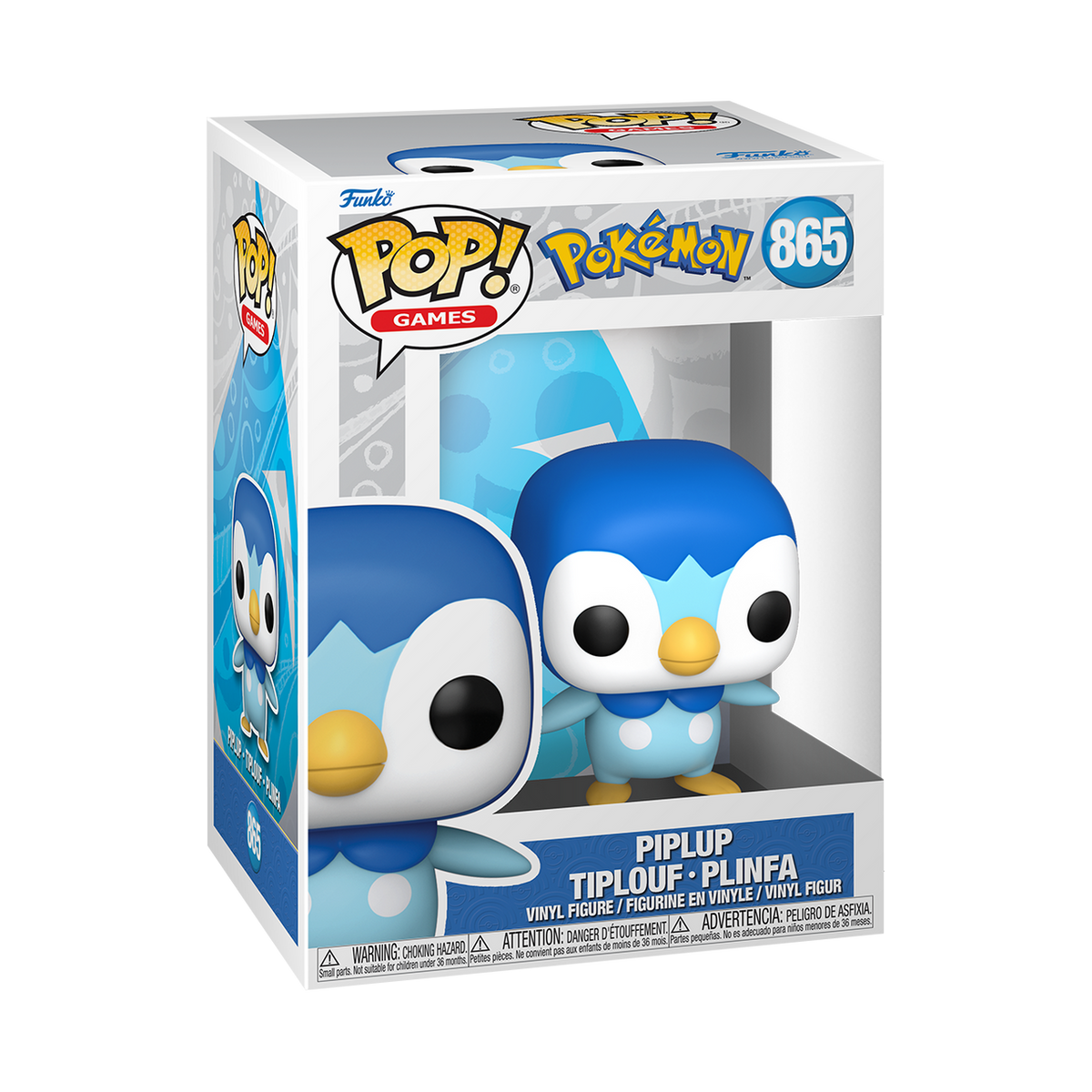 Funko Pop Pokemon Piplup 865