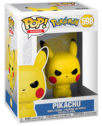 Funko Pop Pokemon Pikachu Grumpy 598
