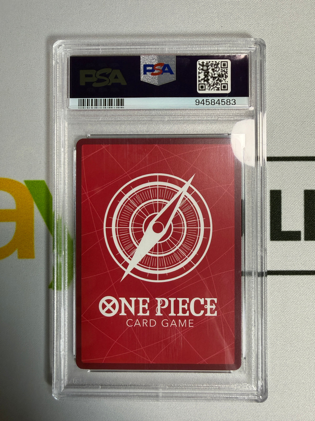 One Piece PSA 10 Trafalgar Law OP01 #002 EN Alternate Art Errata 2022