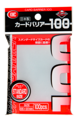 KMC Standard Sleeves 100 Bustine