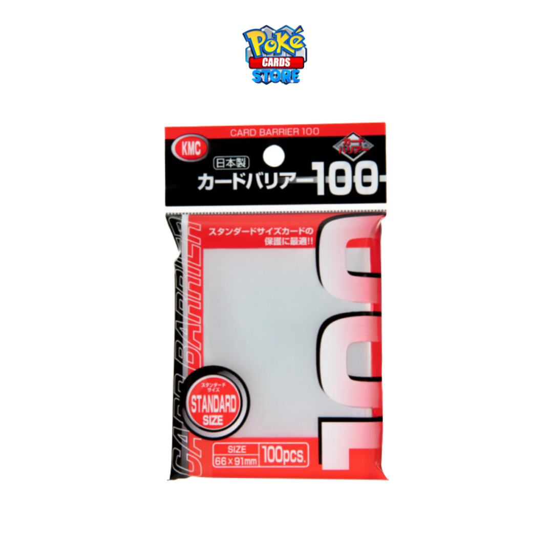 KMC Standard Card Barrier 100 - Confezione 100 Sleeves