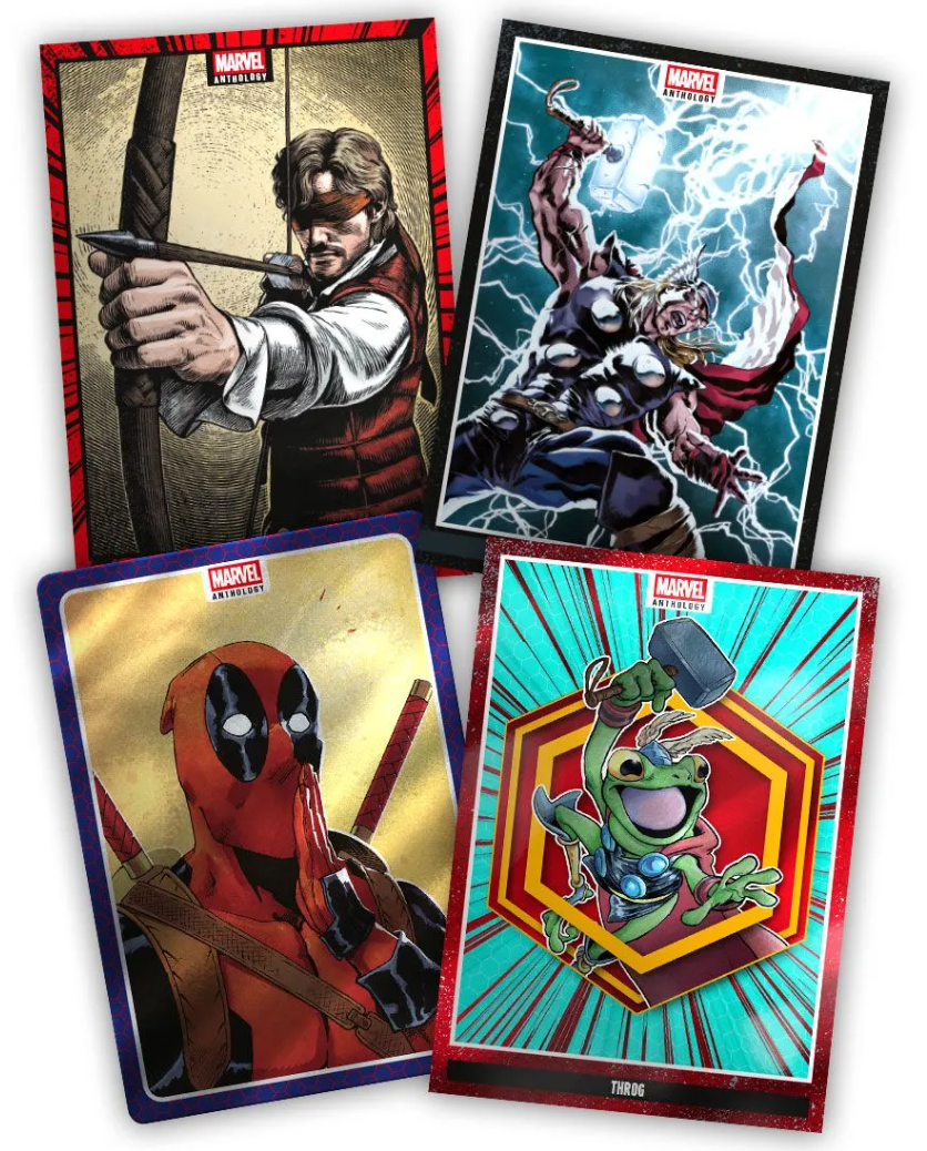 Marvel Anthology Trading Card Treasure Box Panini