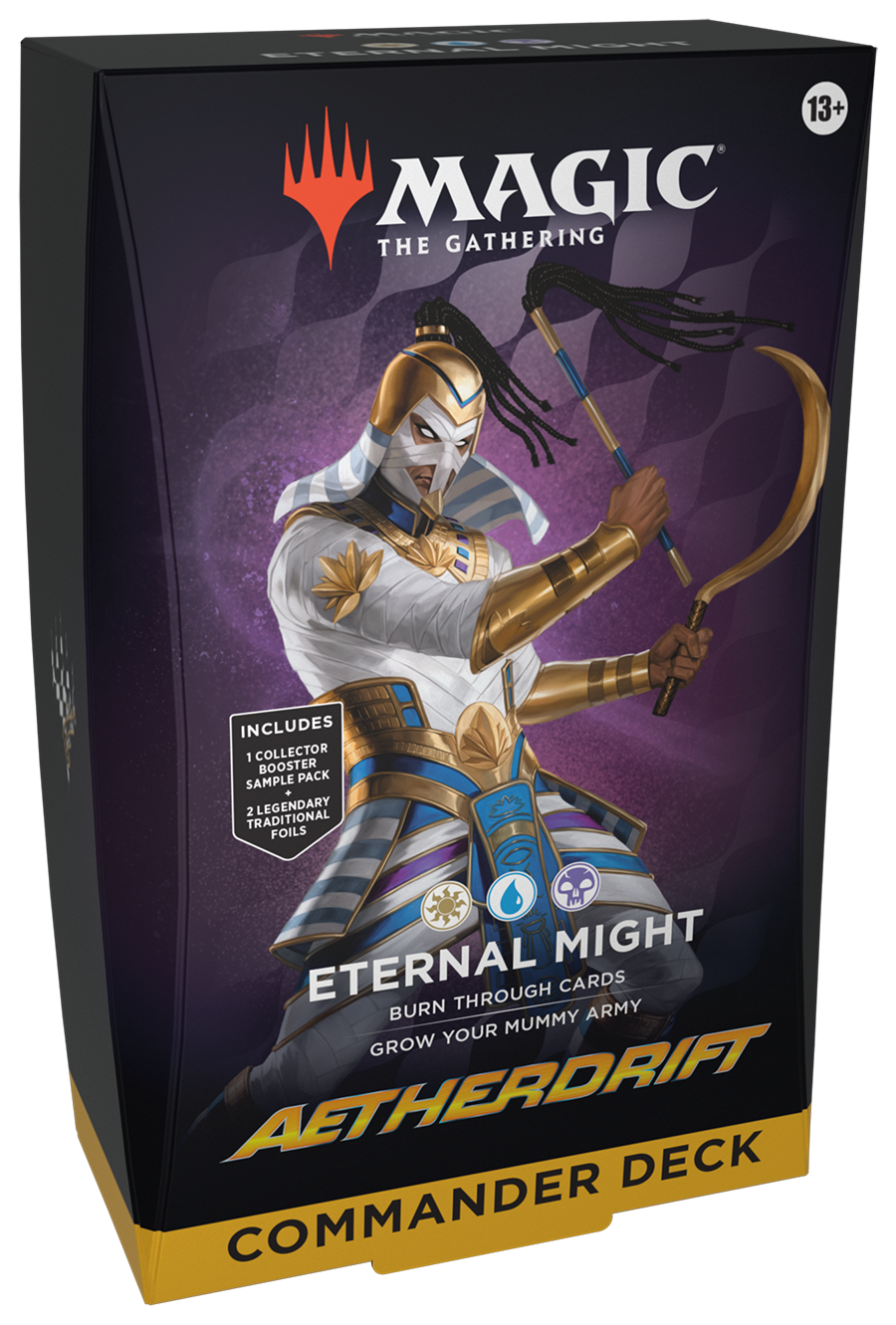 Magic Aetherdrift Bundle Commander Deck Eternal Might Living Energy ENG