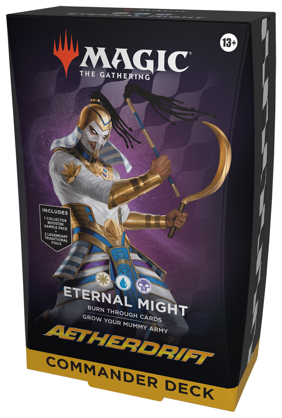 Magic Aetherdrift Bundle Commander Deck Eternal Might Living Energy ENG