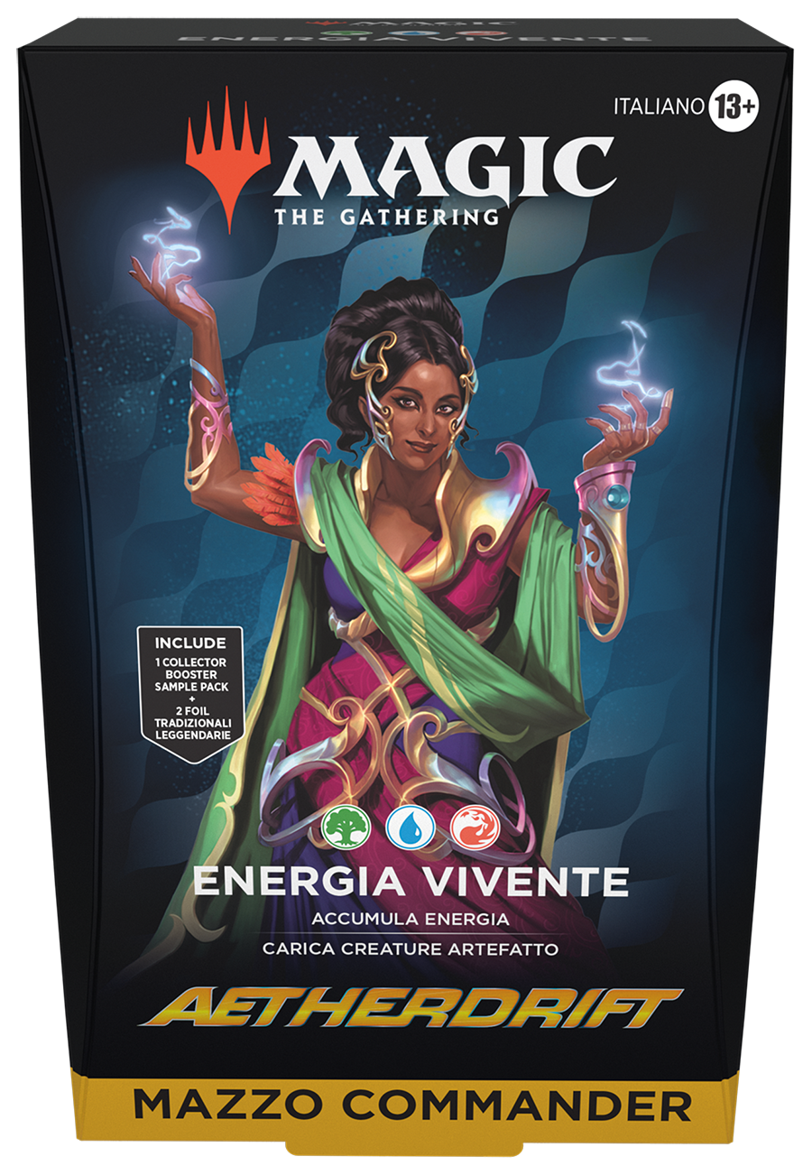 Magic Aetherdrift Bundle Commander Energia Vivente e Potenza Eterna ITA
