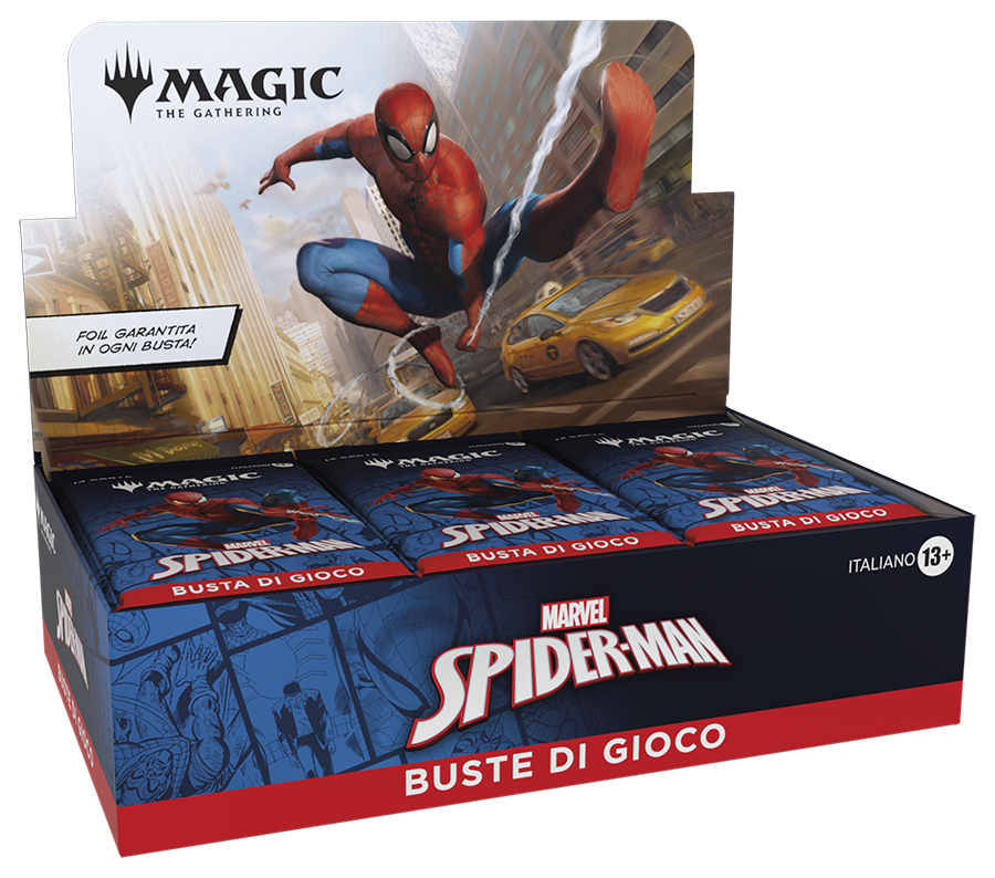 Magic Marvel's Spiderman Play Booster Box ITA
