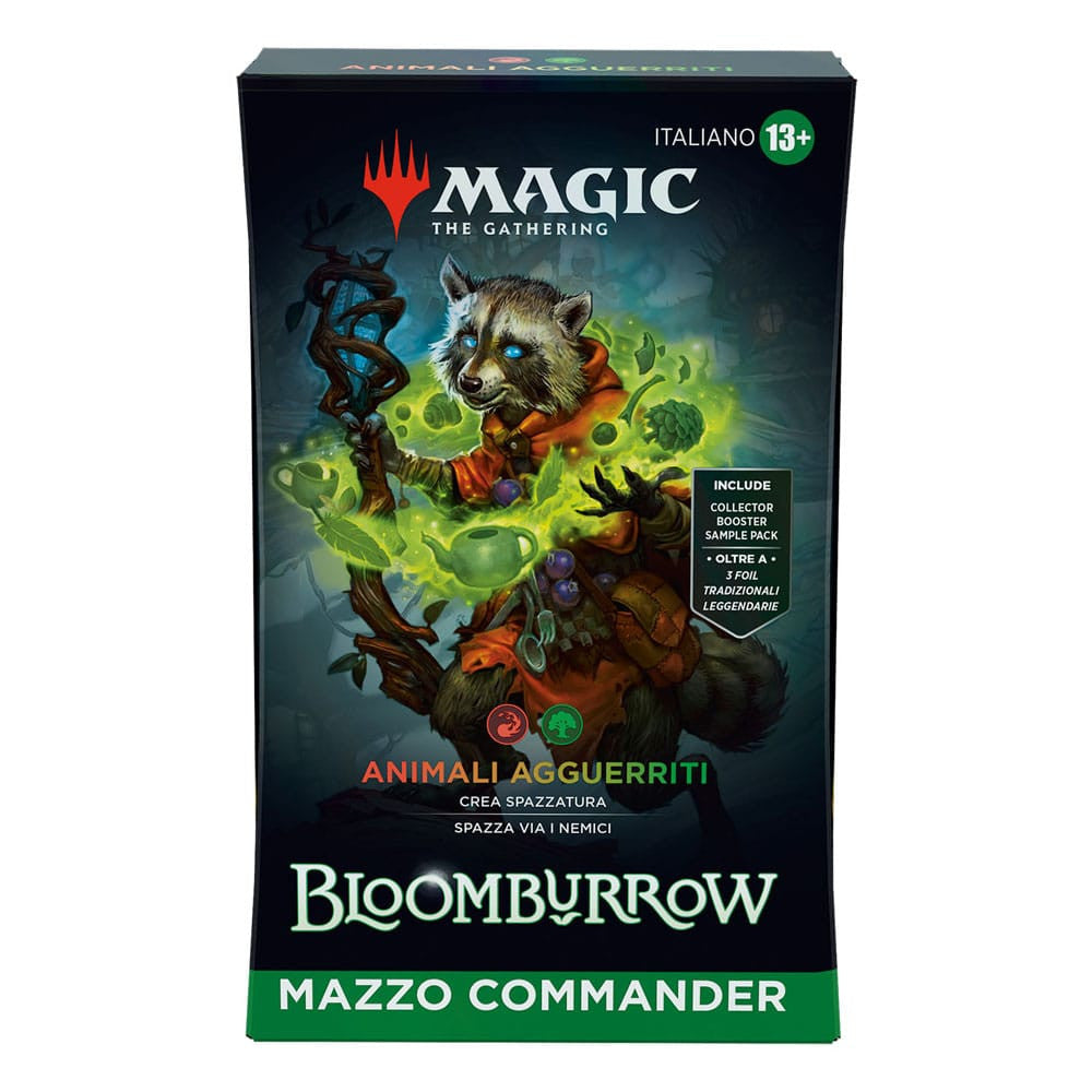 Magic the Gathering Bloomburrow Animali Agguerriti Commander Deck ITA