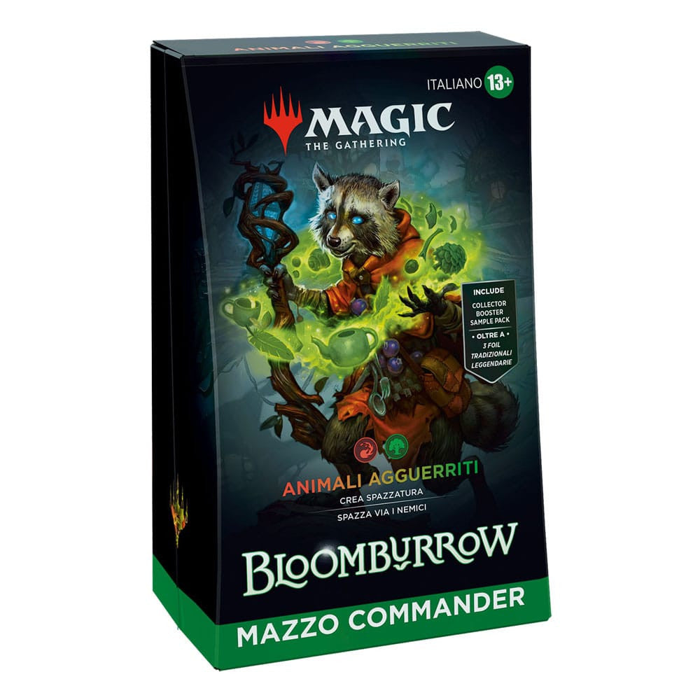Magic the Gathering Bloomburrow Animali Agguerriti Commander Deck IT