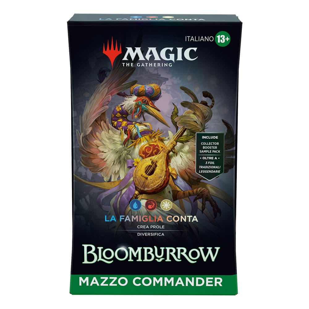 Magic the Gathering Bloomburrow La Famiglia Conta Commander Deck ITA