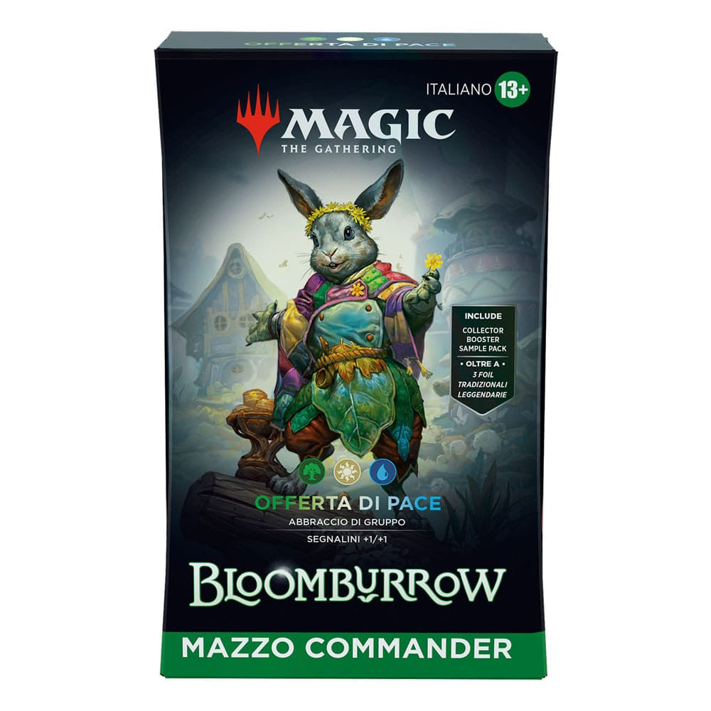 Magic the Gathering Bloomburrow Offerta di Pace Commander Deck ITA