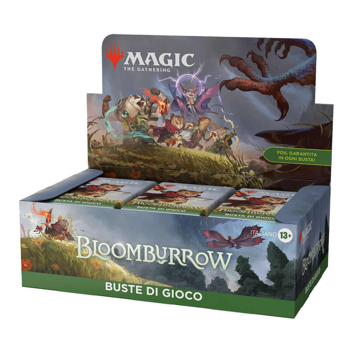 Magic the Gathering Bloomburrow Play Booster Box ITA (36 Bustine)