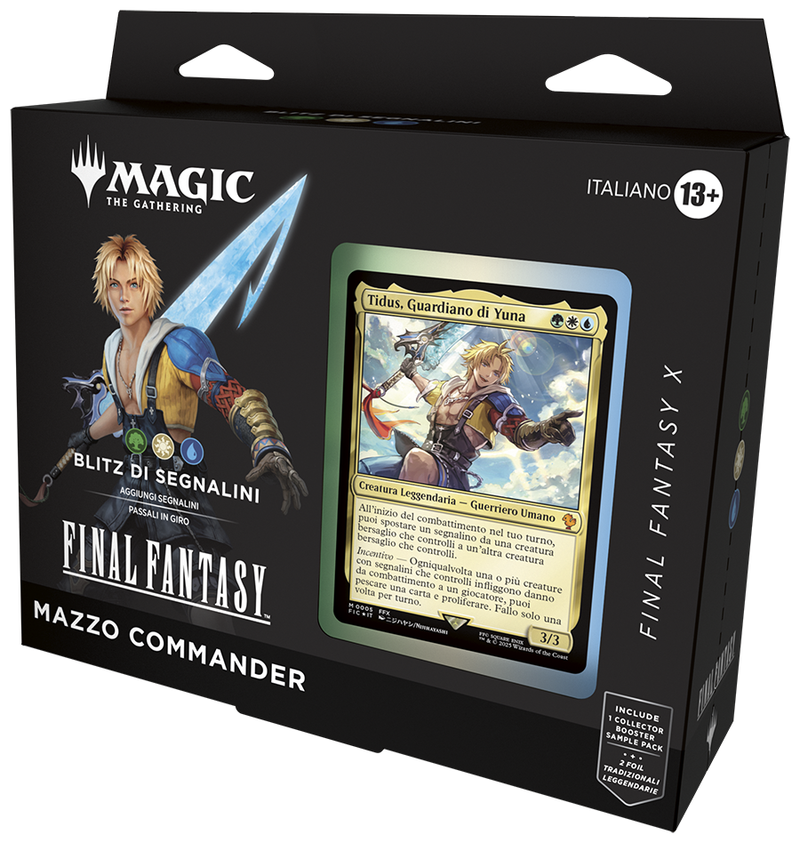 Magic Final Fantasy Commander Display 4 Deck ITA