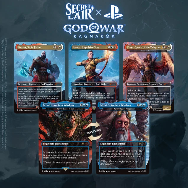 Magic Secret Lair x Playstation God of War: Norse