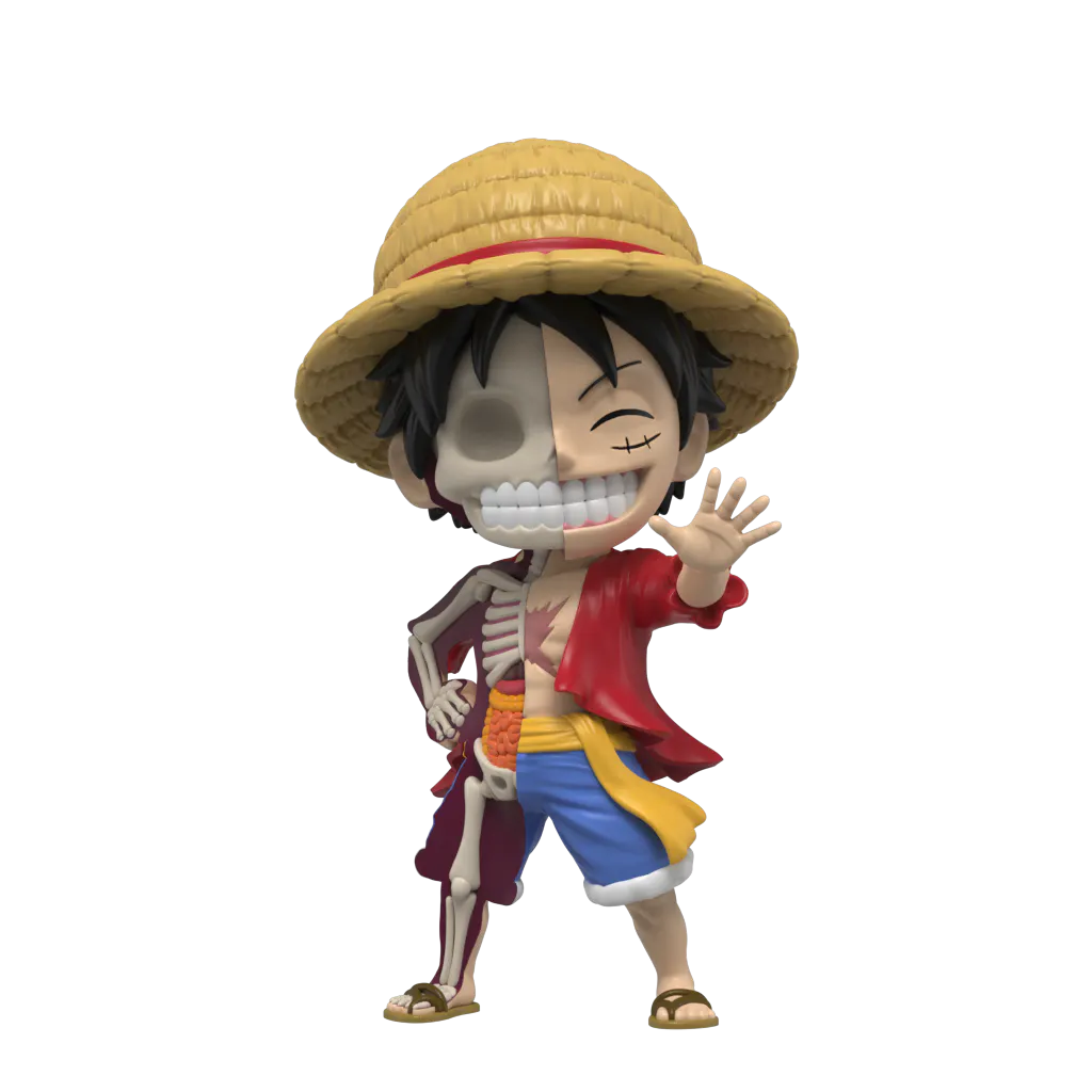 Mighty Jaxx One Piece XXRAY Wanted Series Luffy