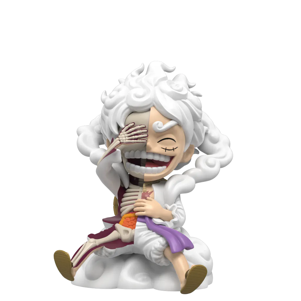 Mighty Jaxx One Piece XXRAY Wanted Series Luffy Gear 5