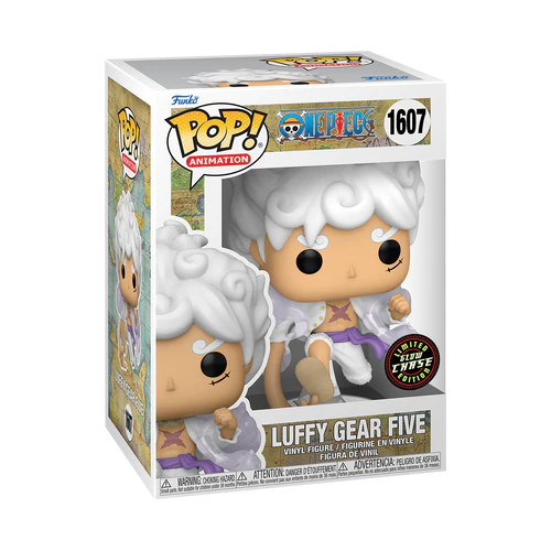 Funko ONE PIECE LUFFY GEAR 5 FIVE CHASE N° 1607 FUNKO POP Figure