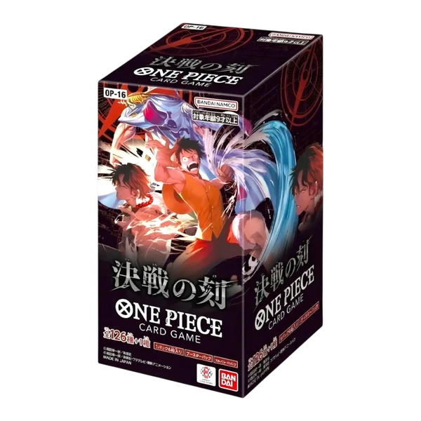 One Piece Card Game OP16 The Time of Battle Booster Box JAP