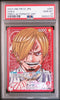 One Piece PSA 10 Sanji #PRB01 001 Leader Alternative Art 2024 JP