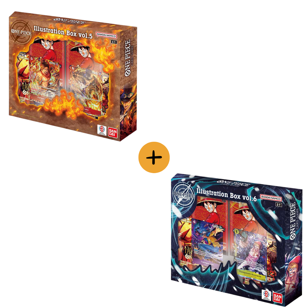 One Piece Card Game Illustration Box IB05 IB06 ENG