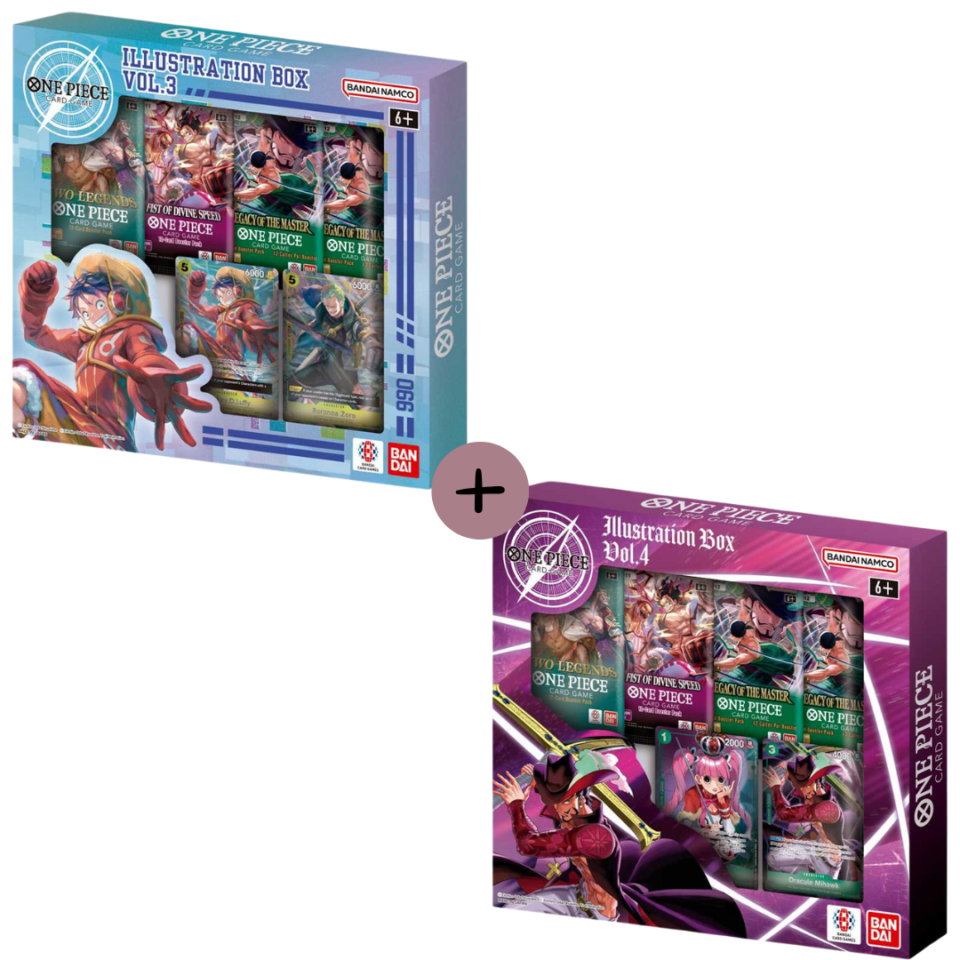 One Piece Card Game Illustration Box IB03 IB04 ENG
