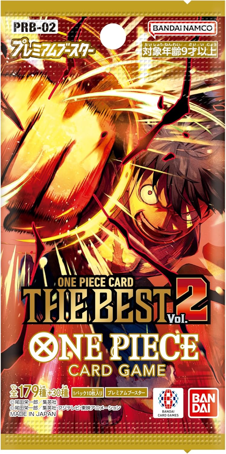 One Piece Card Game PRB02 The Best Vol.2 Premium Case Sealed Japanese