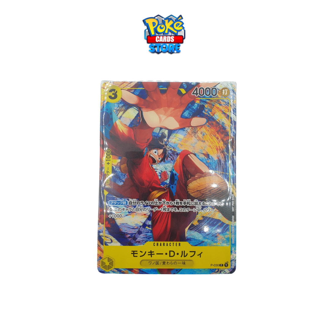One Piece Card Game Promo Luffy P-036