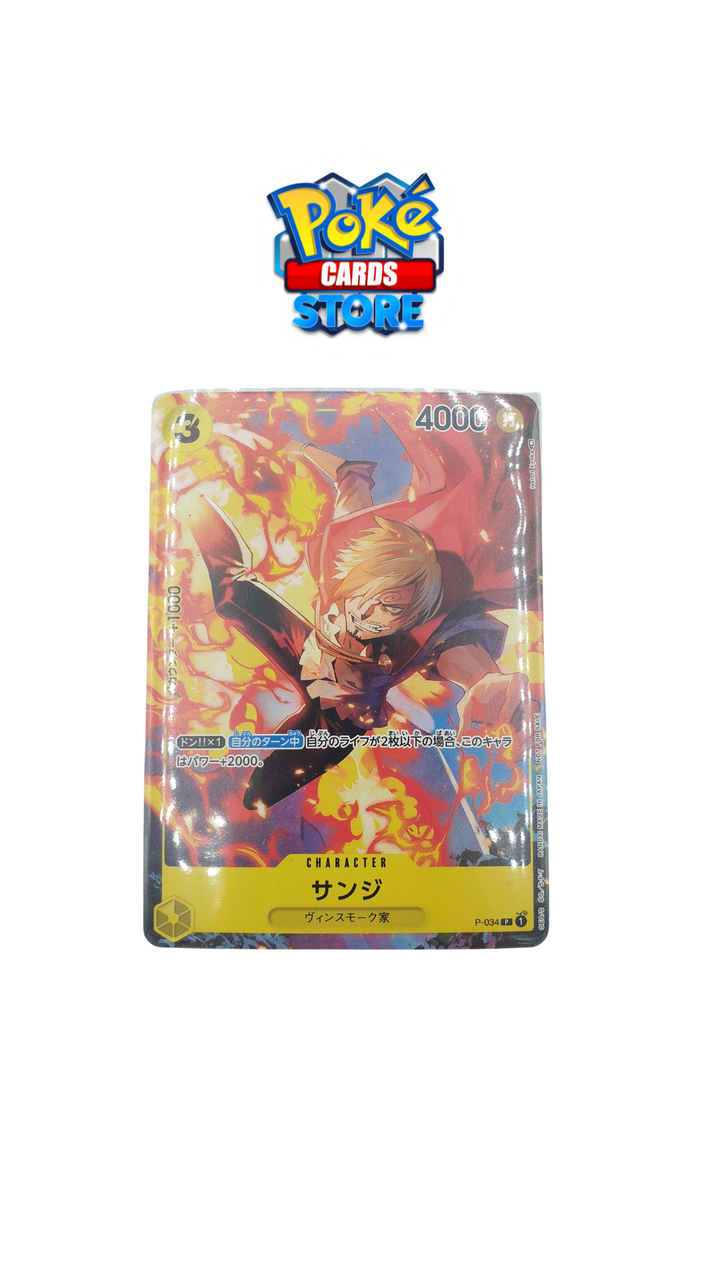 One Piece TCG Promo Card Sanji