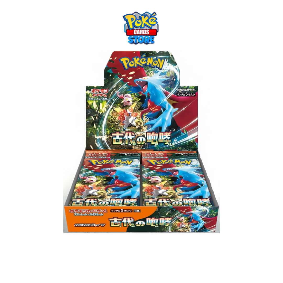 Pokemon Ancient Roar Booster Box - Sv4k - Jap